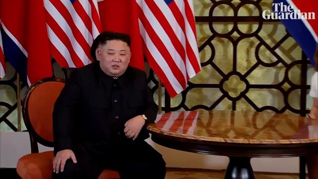 Kim Jong-un answers question from foreign journalist for first time смотреть онлайн