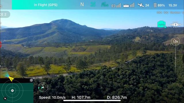 Hubsan Ace 2 Gimbal Correction Horizontal Test
