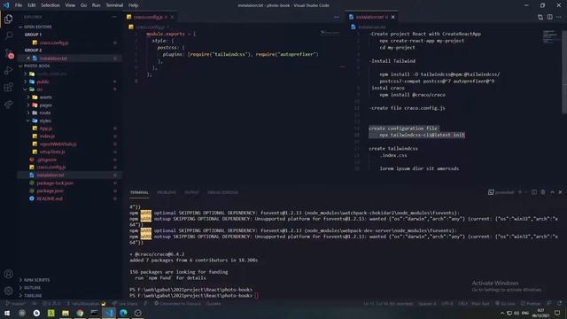 Set up Tailwind CSS React || tailwind version 2.0 смотреть онлайн