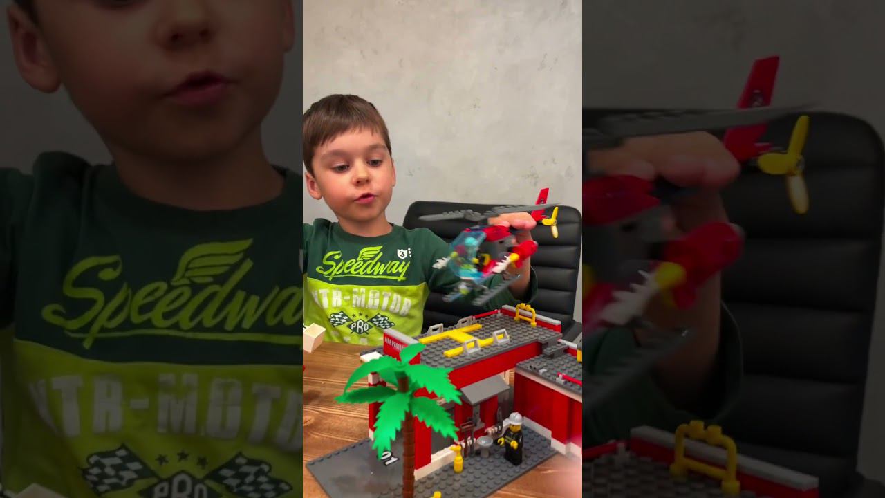 Пожарная станцияспасатели спешат на помощь #lego смотреть онлайн