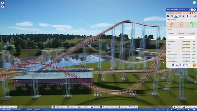 Crystal Gardens Ep. 8 - Planet Coaster - Arrow Goodness смотреть онлайн