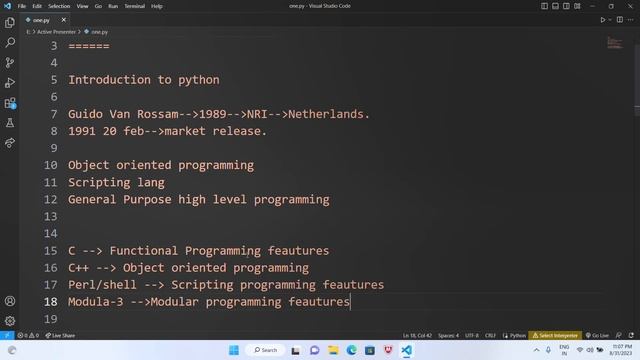 Introduction to Python | Telugu |Quest. #pythonprogramming #python #Pythontelugu смотреть онлайн