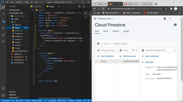 Instagram Clone with react js part II? смотреть онлайн