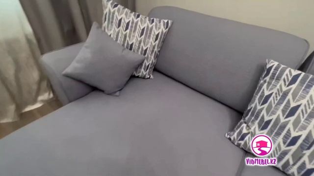 Диван угловой Марк Серо-голубой Пинскдрев Беларусь смотреть онлайн