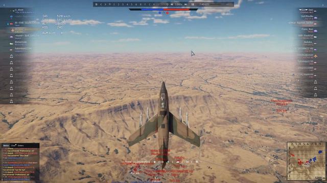 War Thunder Thundershow G91/R4 смотреть онлайн