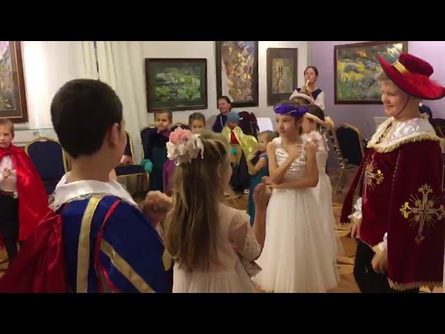 Рыцарский бал в Толстовском центре на Пятницкой 2.12.2018.