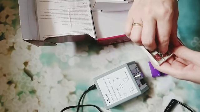 Фрезер для маникюра от магазина #HLX Распаковка посылки с AliExpress смотреть онлайн