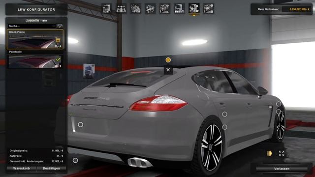 ETS2 v1.30 I Mod ★ Porsche Panamera Turbo S [Deutsch/HD] смотреть онлайн