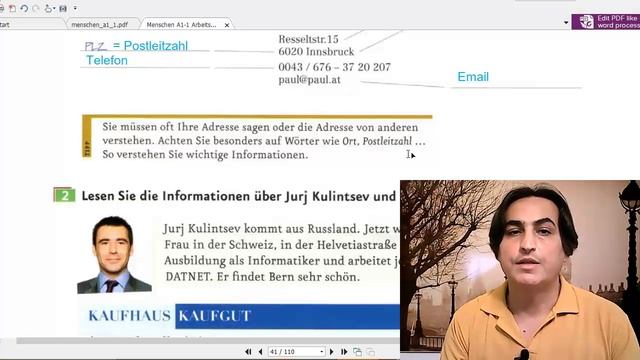 Menschen A1.1 Workbook Unit 5 ( German - English) смотреть онлайн