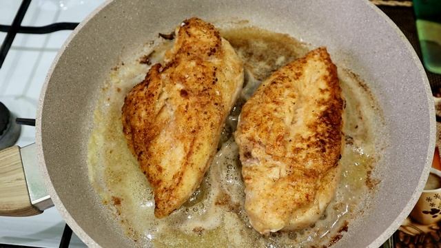 Жареная куриная грудка. Быстро и вкусно смотреть онлайн