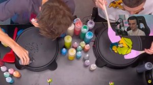 РЕАКЦИЯ на А4 Рисуем Блинами Челлендж ? PANCAKE ART ? ВЫБЕРИ ЛУЧШИЙ БЛИН !