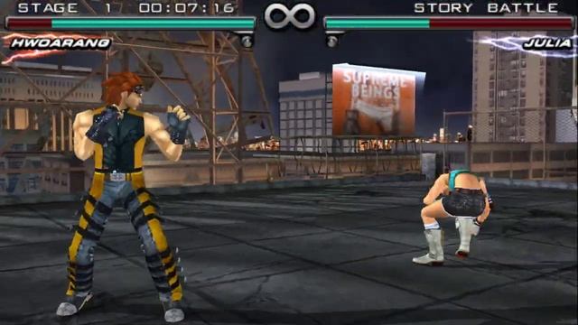 Прохождение Tekken Dark Resurrection Story mode за всех персонажей (часть 3) / PSP emu gameplay смотреть онлайн