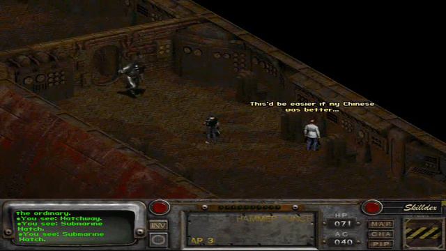 Fallout 2: Chinese (spy) submarine смотреть онлайн