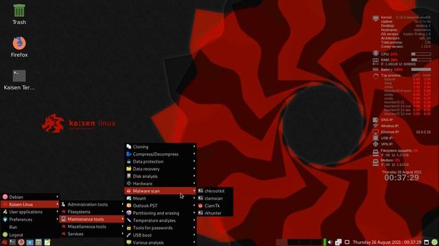 Kaisen Linux Review | Best Linux Distro 2021 | Basis Debian Testing | Linux for Professionals смотреть онлайн