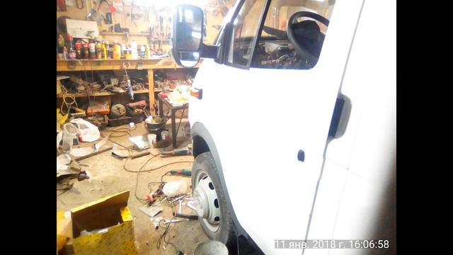 Переделка газель из старой в новую газель бизнес и установка двс 1uz #2 смотреть онлайн