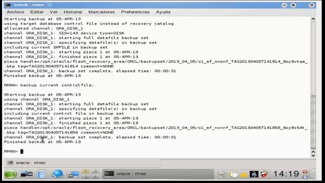 Sentencias Backup Oracle 11g - Open SUSE смотреть онлайн