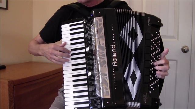 ~Roland 8x Accordion, Wheels, Lesson 19 Solo Dale Mathis Accordion 480 544 6016 смотреть онлайн