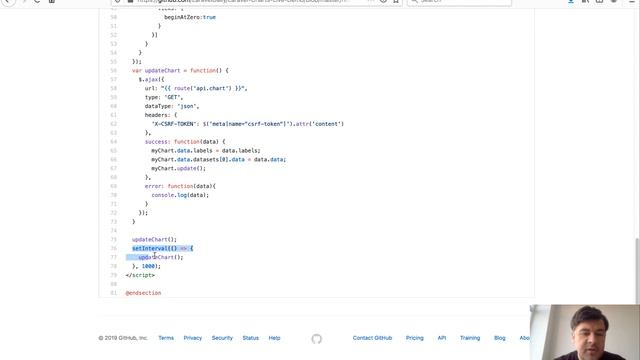Laravel + Chart.js: Live-Chart with Refresh Every Second смотреть онлайн