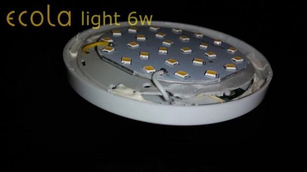 Сравнение светодиодных ламп GX53 Экола, Geniled, Volpe, Navigator