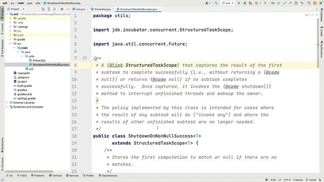 Applying Java Structured Concurrency: Case Study ex5 смотреть онлайн