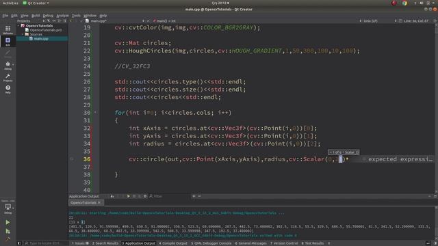 OPENCV & C++ TUTORIALS - 64 | HoughCircles() | Circle Detection смотреть онлайн
