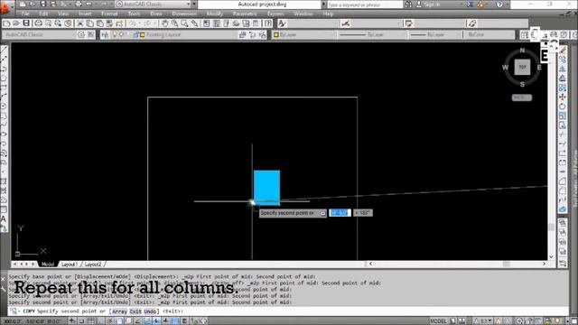 How to draw Footing Layout in AutoCAD under 3 Minutes | 9 | C4CE : Civil Engineering Tutorials смотреть онлайн