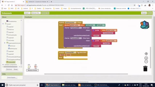 Videoaula Firebase - Técnico em Informática - Parte 3 смотреть онлайн