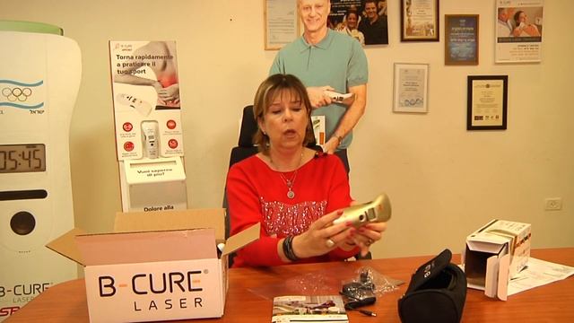 B CURE LASER. Инструкция при получении прибора смотреть онлайн