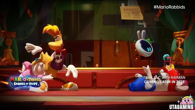 Mario + Rabbids Sparks of Hope - Rayman DLC Teaser Trailer смотреть онлайн