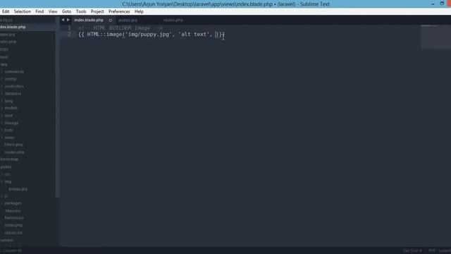 laravel 4 html builder HTML image, alt text and id and class attributes смотреть онлайн