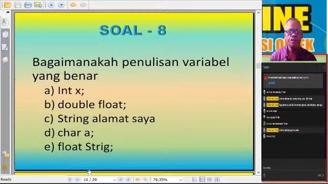 Cara mudah Belajar Pemrograman di Program Studi Jurusan Sistem Komputer Universitas STEKOM смотреть онлайн