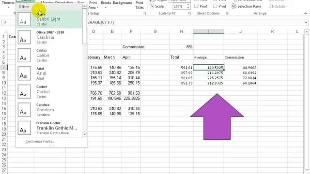 Excel 2016: Applying Themes, A Collection Of Fonts, Colors And Effects смотреть онлайн
