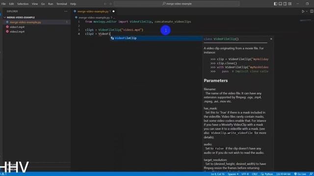 Python - How to merge videos step by step смотреть онлайн