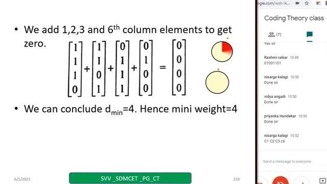 Examples on Linear block codes part 3 Standard array construction смотреть онлайн