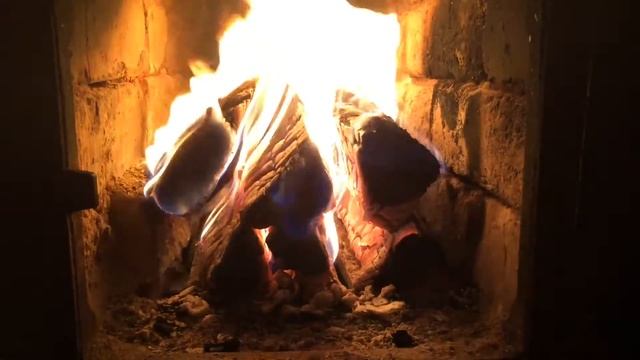 Огонь, камин, печка, релакс, звук огня, звуки природы смотреть онлайн