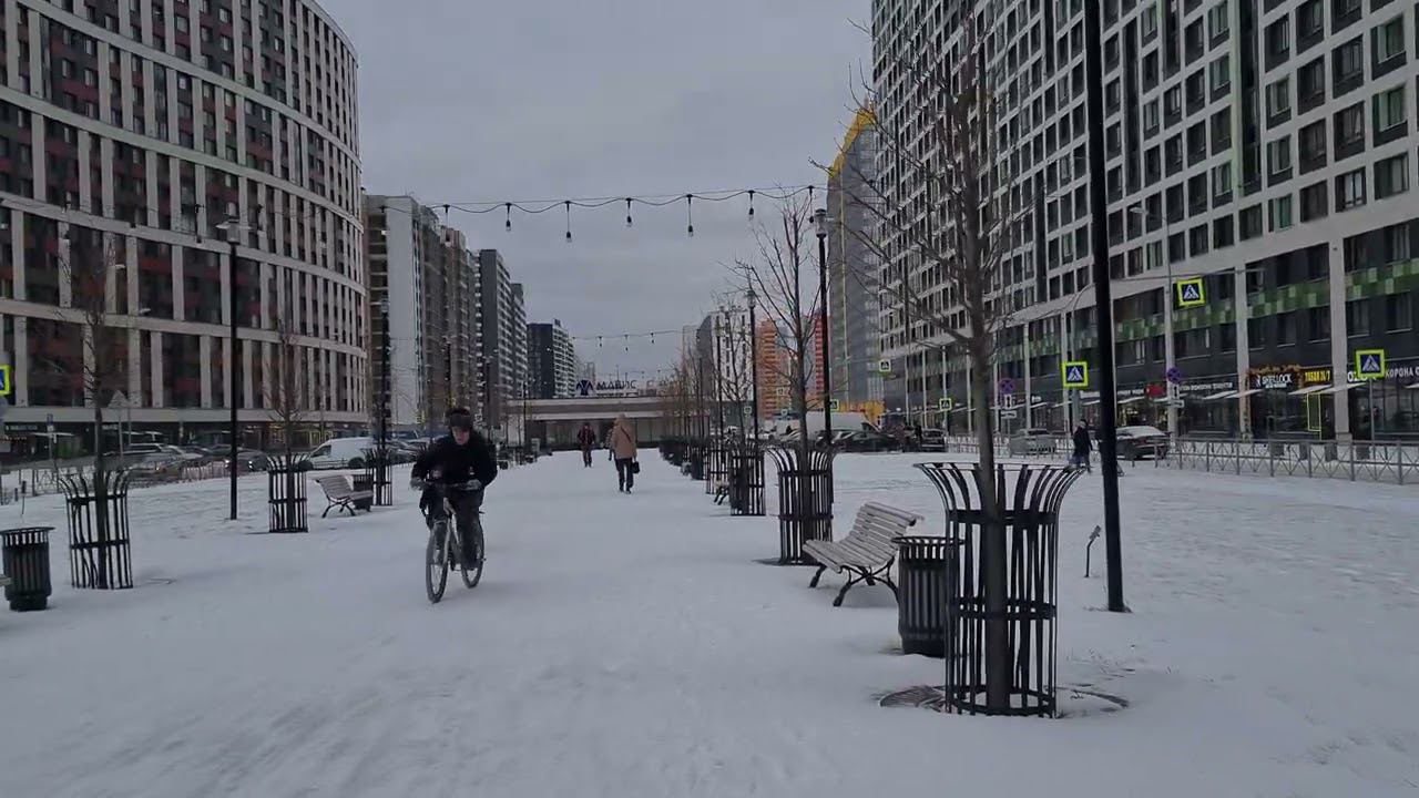 Мурино. К нам зима вернулась. 4 апреля 2024 г. смотреть онлайн