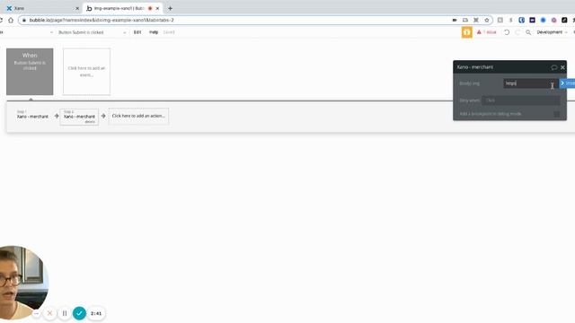 Upload an image from Bubble to an external API (Xano) смотреть онлайн