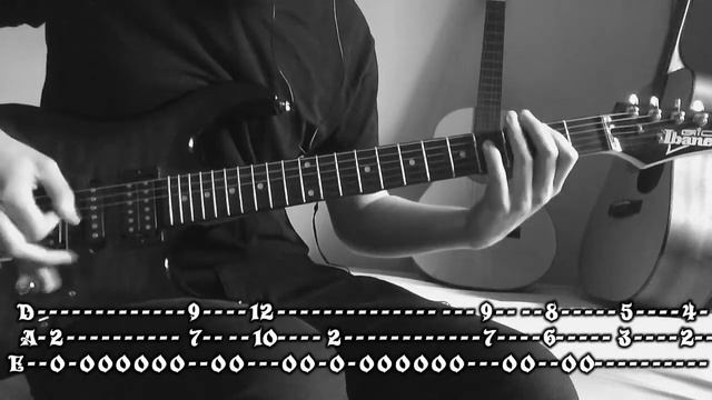 Sarastus - Tielle tuntemattomalle (guitar cover with TABS) смотреть онлайн