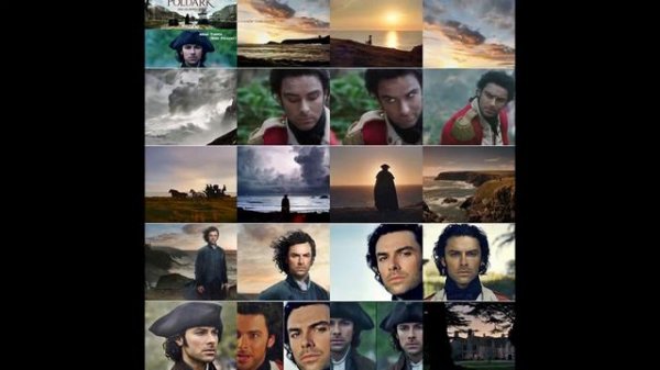 Poldark Aidan Turner♥ flute Roxi Dulai♥ Meditation