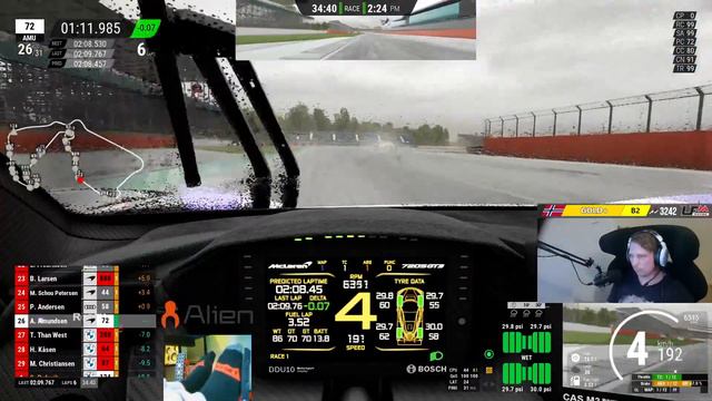 Nordic eRacing | Round 6 - Silverstone! BMW or McLaren who takes it?! смотреть онлайн