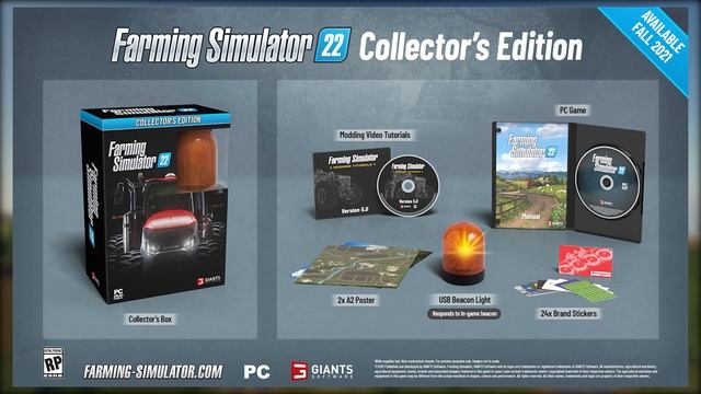 Farming Simulator 22 - 4K - Collectors Edition Announcement смотреть онлайн