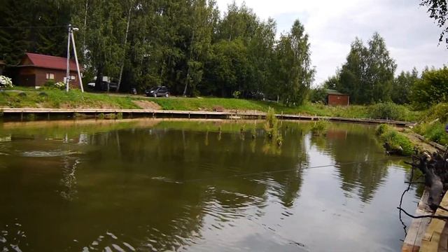Подготовка водоёма в Никитском, к форелевому сезону. смотреть онлайн