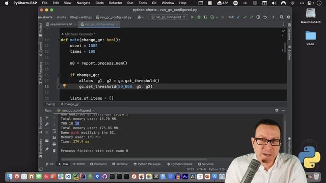 Python GC Settings - Change This and Go 20% Faster! смотреть онлайн