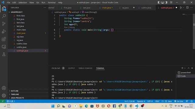 Multiple Attribute Class (Java) смотреть онлайн