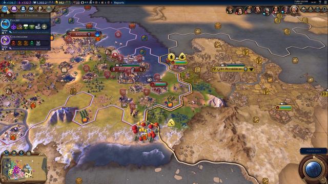 Civ 6 (MODDED) - Stanislaw II (Deity) - Episode 11 смотреть онлайн