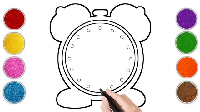 Hickory Dickory Dock - Nursery Rhymes Song with Lyrics for Kids & Toddlers смотреть онлайн