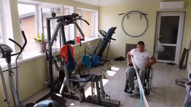 Тренировка дома/перелом позвоночника /Реабилитация смотреть онлайн