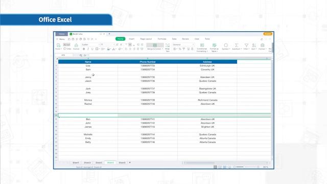 [WPS Office] Excel 3.6: Delete Blanks [Tutorial] смотреть онлайн