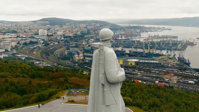 Murmansk. North of Russia. Beyond The Arctic Circle. смотреть онлайн