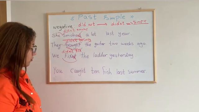 past simple tense ( part 2) negative and question смотреть онлайн